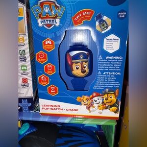 Nwt Paw Patrol Chase Learning Watch - Blue